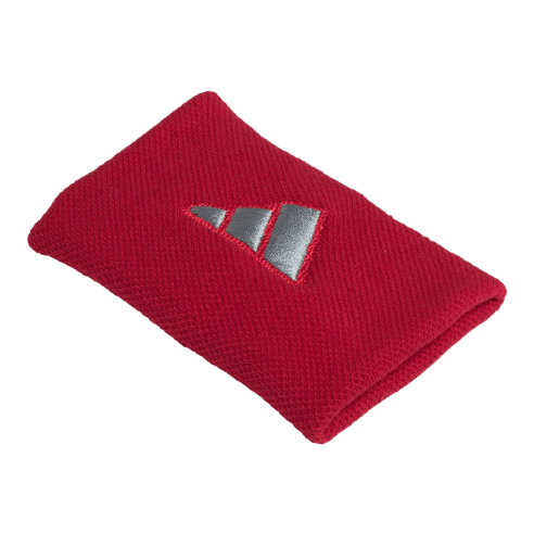 Muñequeras ADIDAS L Rojo/Gris X2