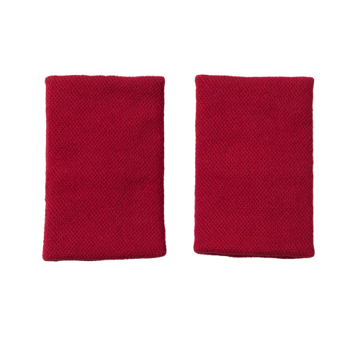 Muñequeras ADIDAS L Rojo/Gris X2