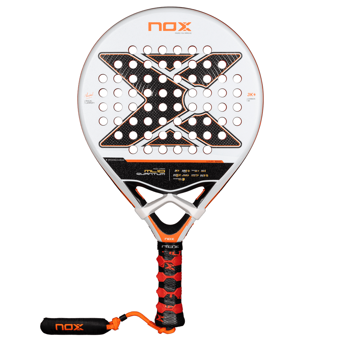 Pala de pádel NOX ML10 QUANTUM 3K 2025 by MIGUEL LAMPERTI