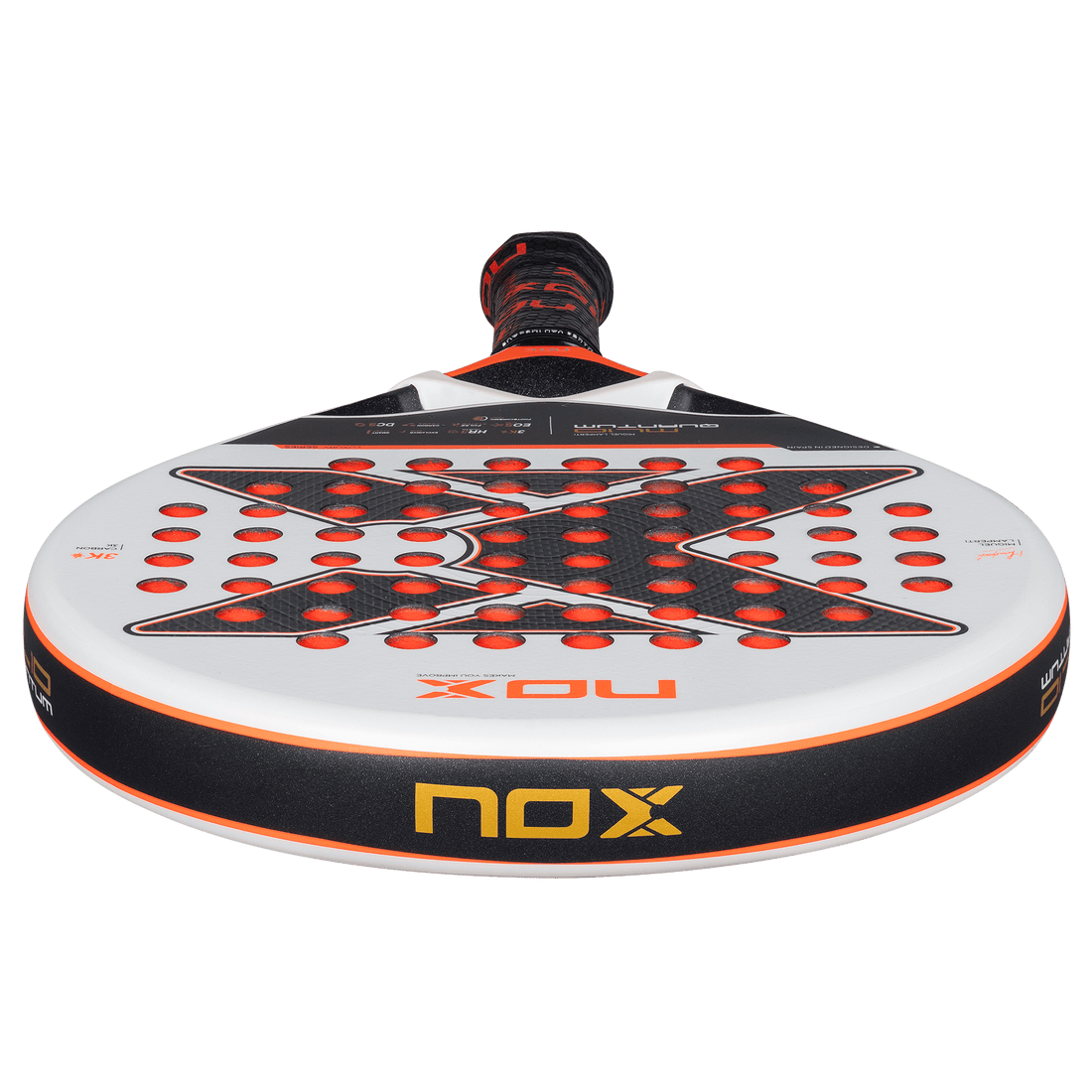Pala de pádel NOX ML10 QUANTUM 3K 2025 by MIGUEL LAMPERTI