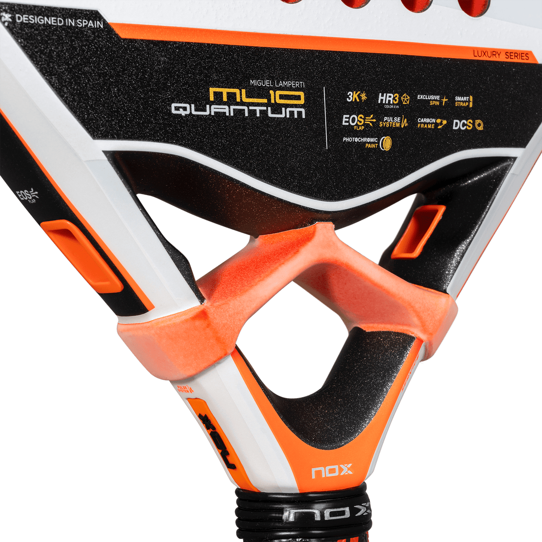 Pala de pádel NOX ML10 QUANTUM 3K 2025 by MIGUEL LAMPERTI